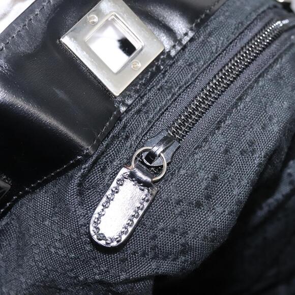 GUCCI Shoulder Bag Canvas Black - Picture 14 of 14